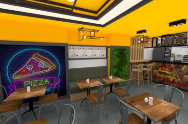 papis pizza gurden projec in portfolio