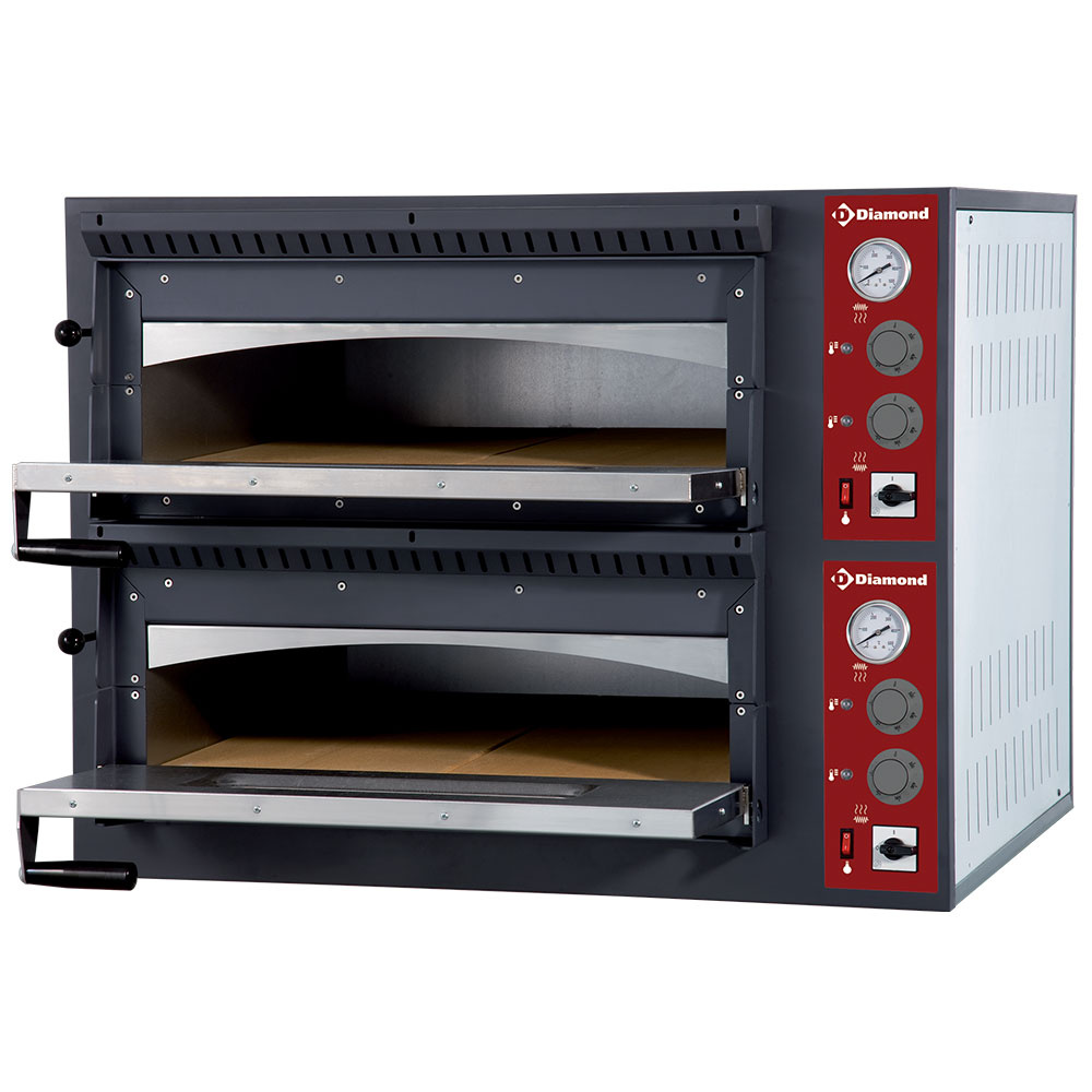 Image Elektrische oven 2x 6 pizza's, 2 kamers 0