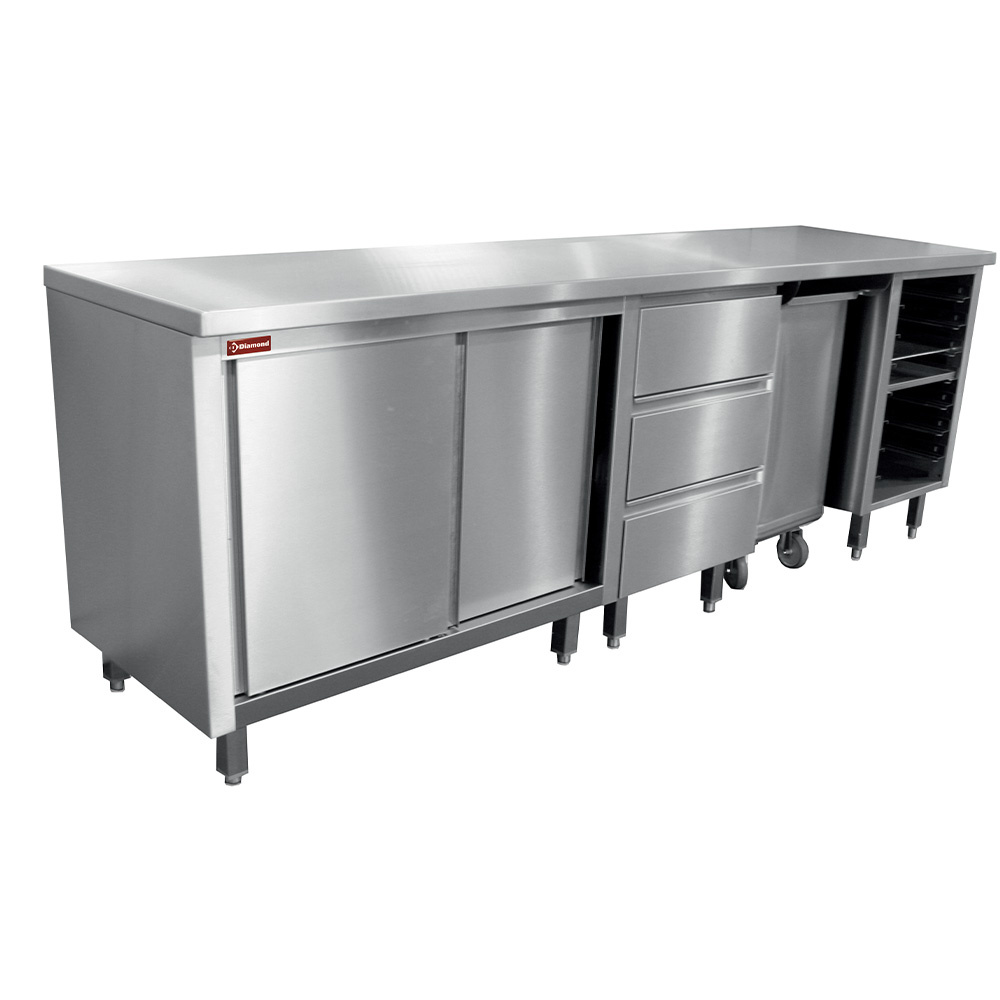 Image Module voor patisserie vuilnisbak 125l op wielen 0