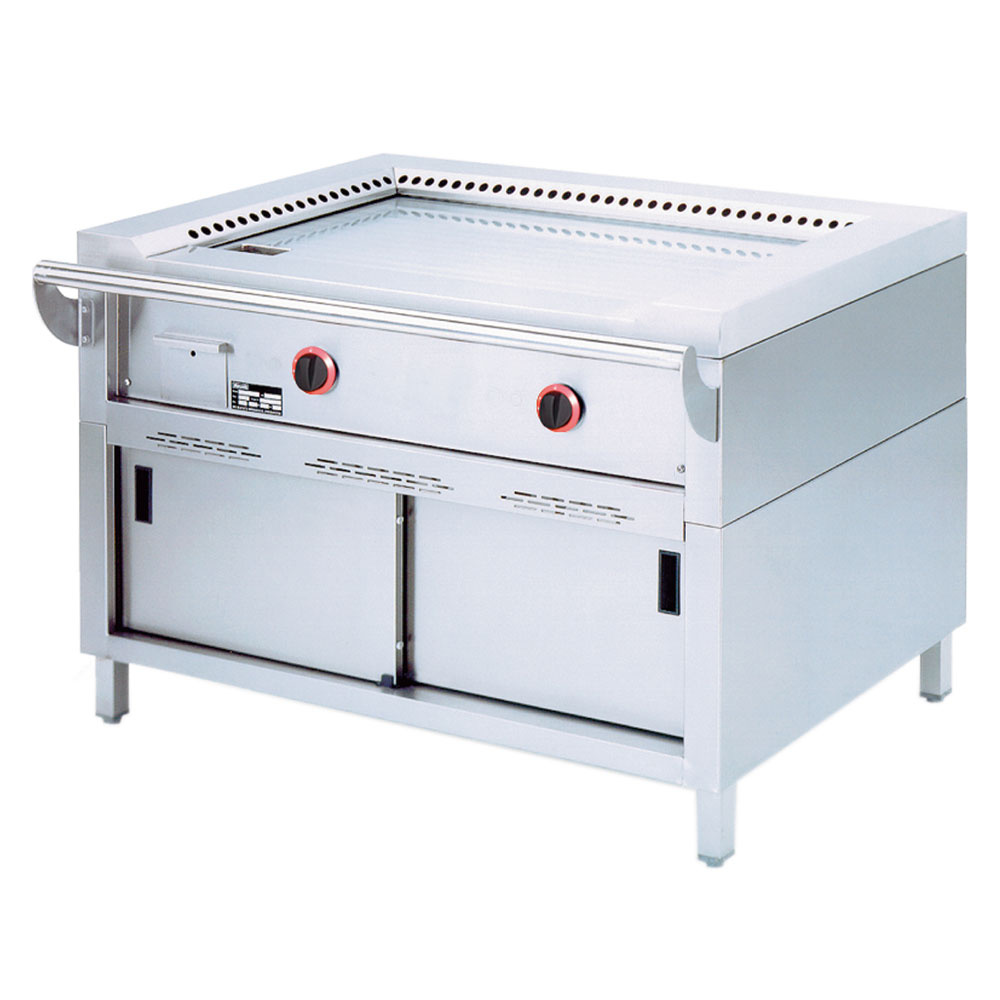 Image Teppanyaki gasplaat, 2 zones (2x 7 kW), op kast 0