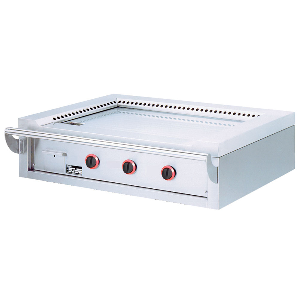 Image Teppanyaki gasplaat, 3 zones (3x 7 kW), tafelmodel -Top- 0