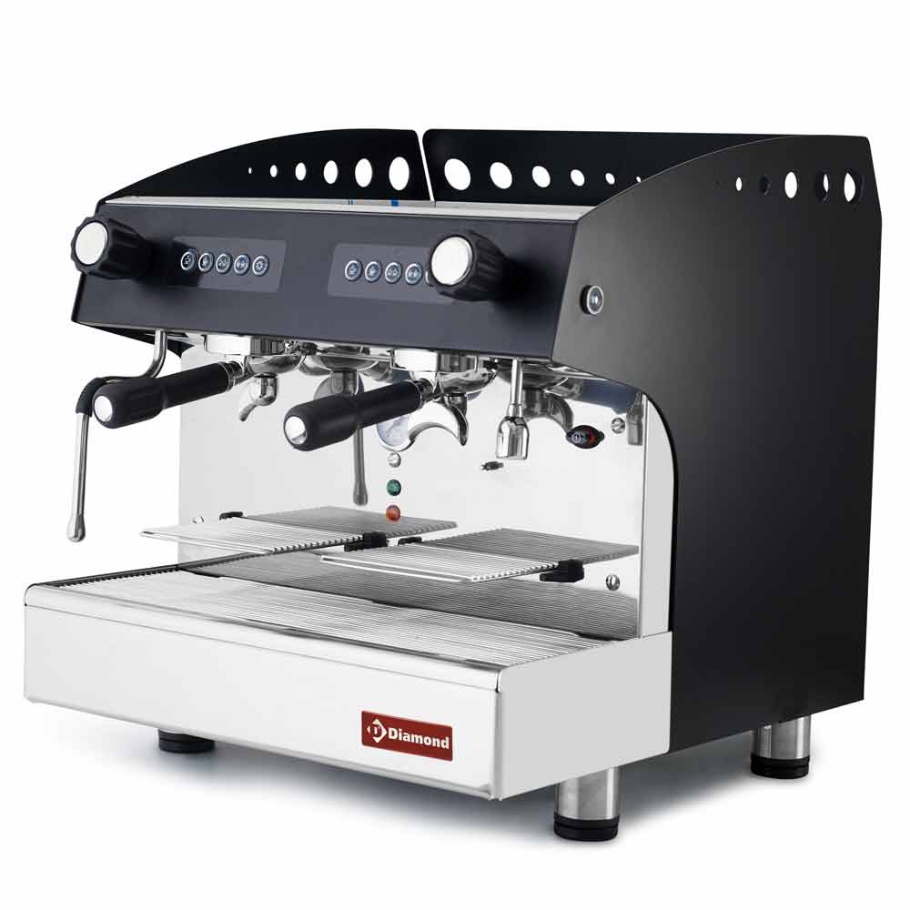 Image Espresso apparaat 2 groepen, automatisch - ZWART 0