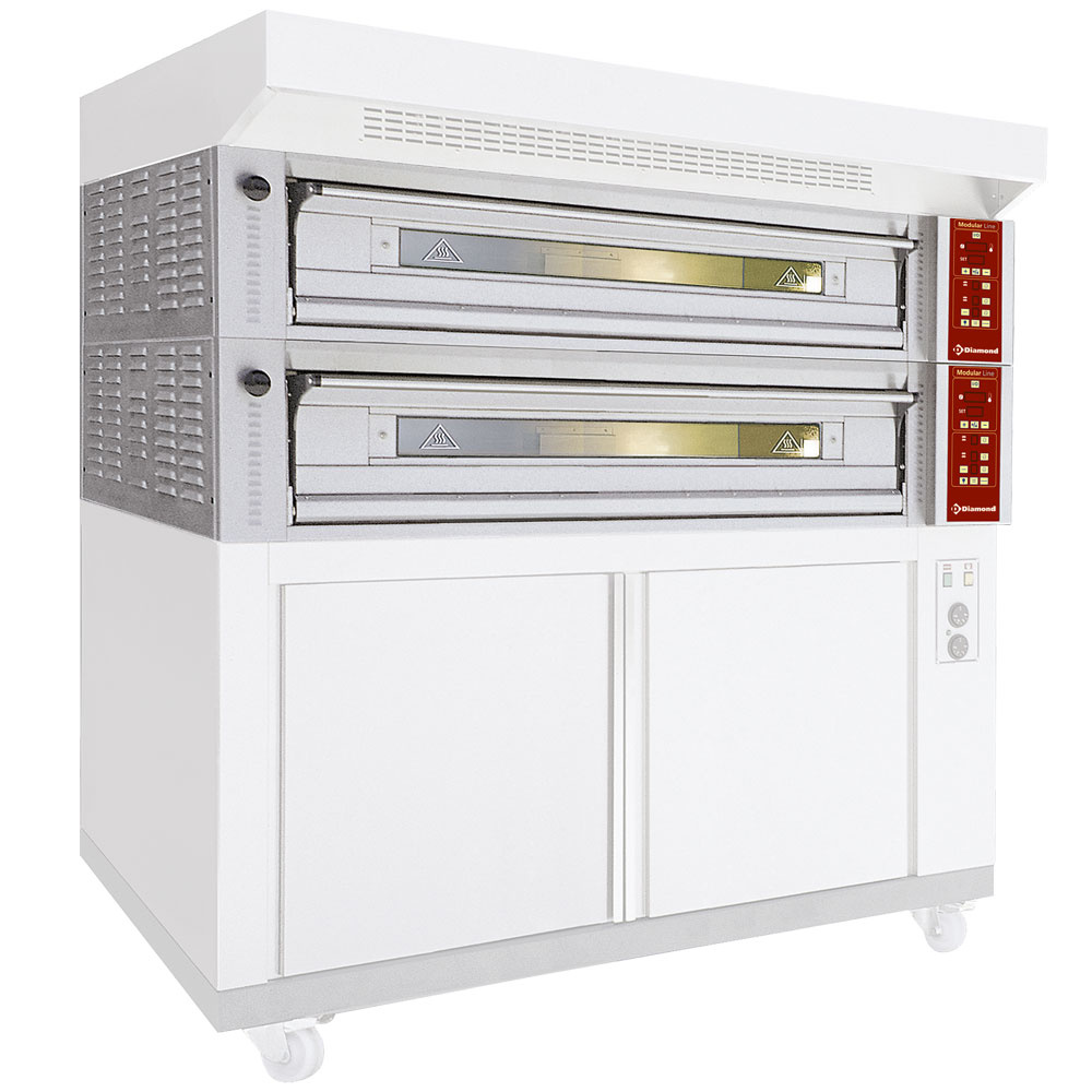 Image Elektrisch modulair oven 4 platen, capaciteit 4x 600x400 mm 0