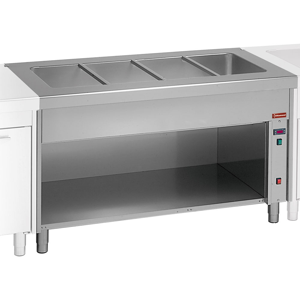 Image Bain-marie element op open kast 3x GN 1/1 0