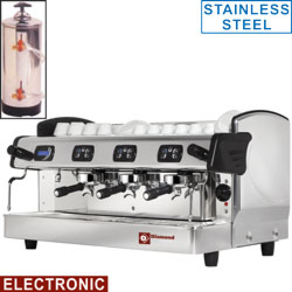 Image Geheel espresso koffiemachine - 3 groepen, met display 0