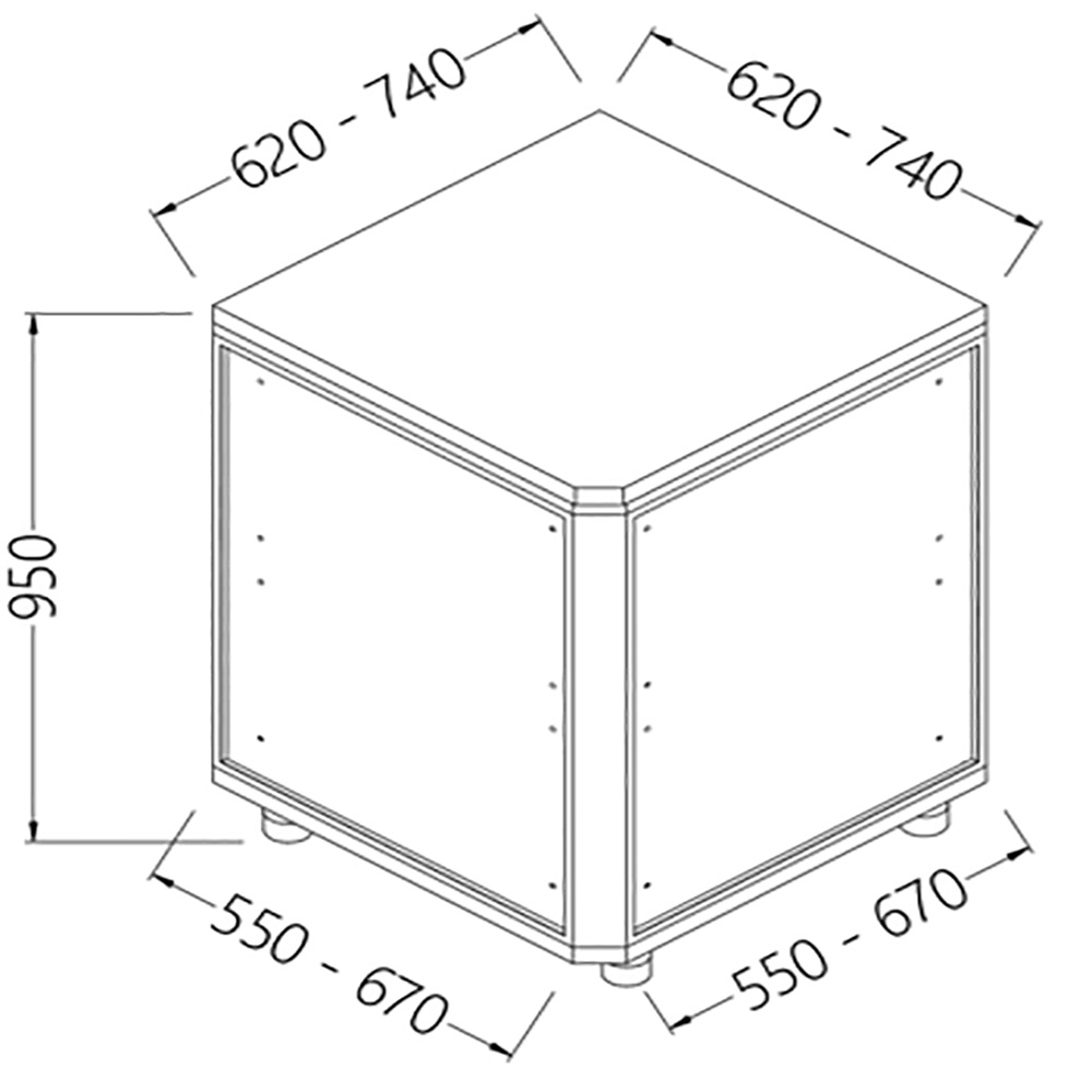 Image Neutrale achterhoek - gesloten 90 ° 0