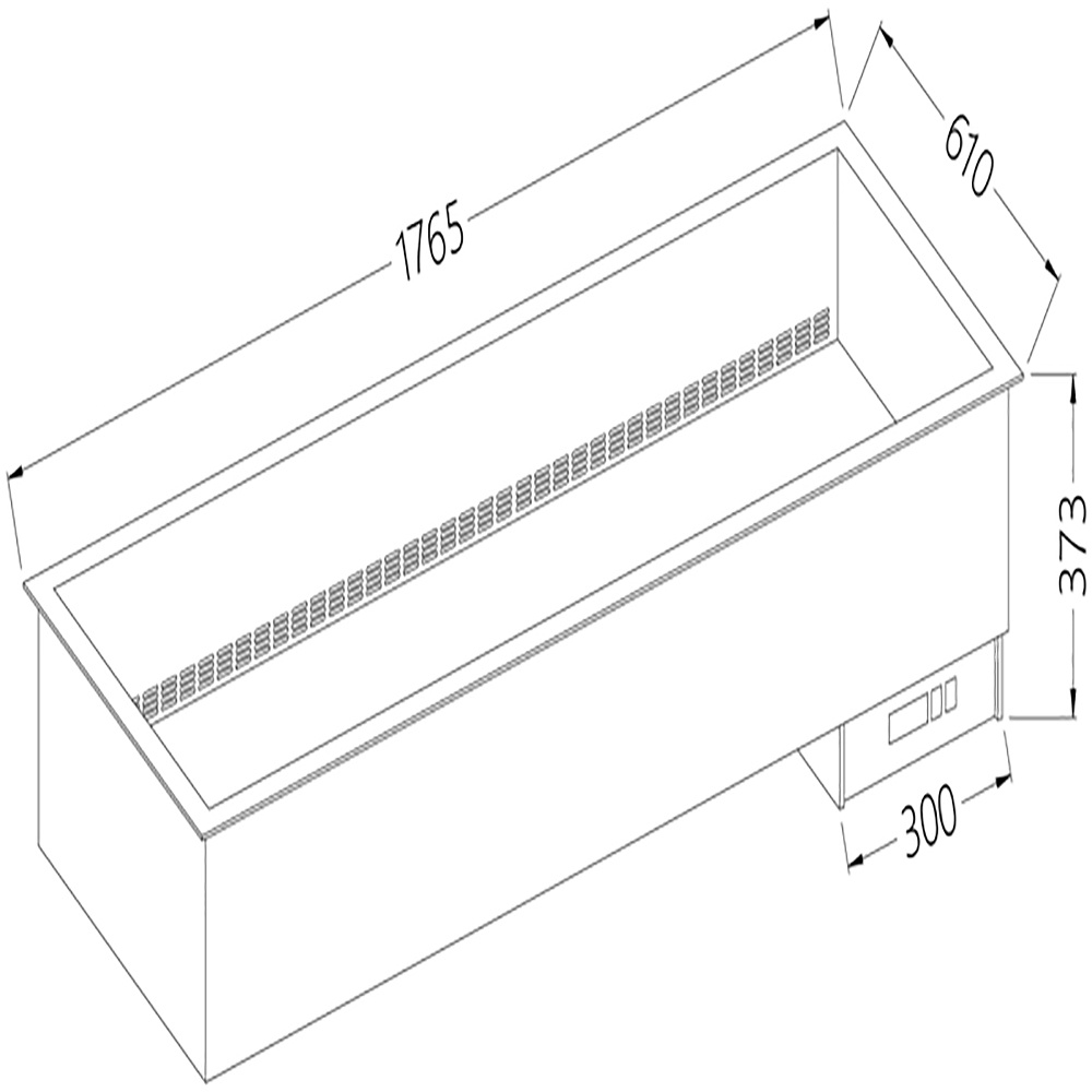 Image Bain-marie element 5x GN 1/1 - droog - geventileerd 0