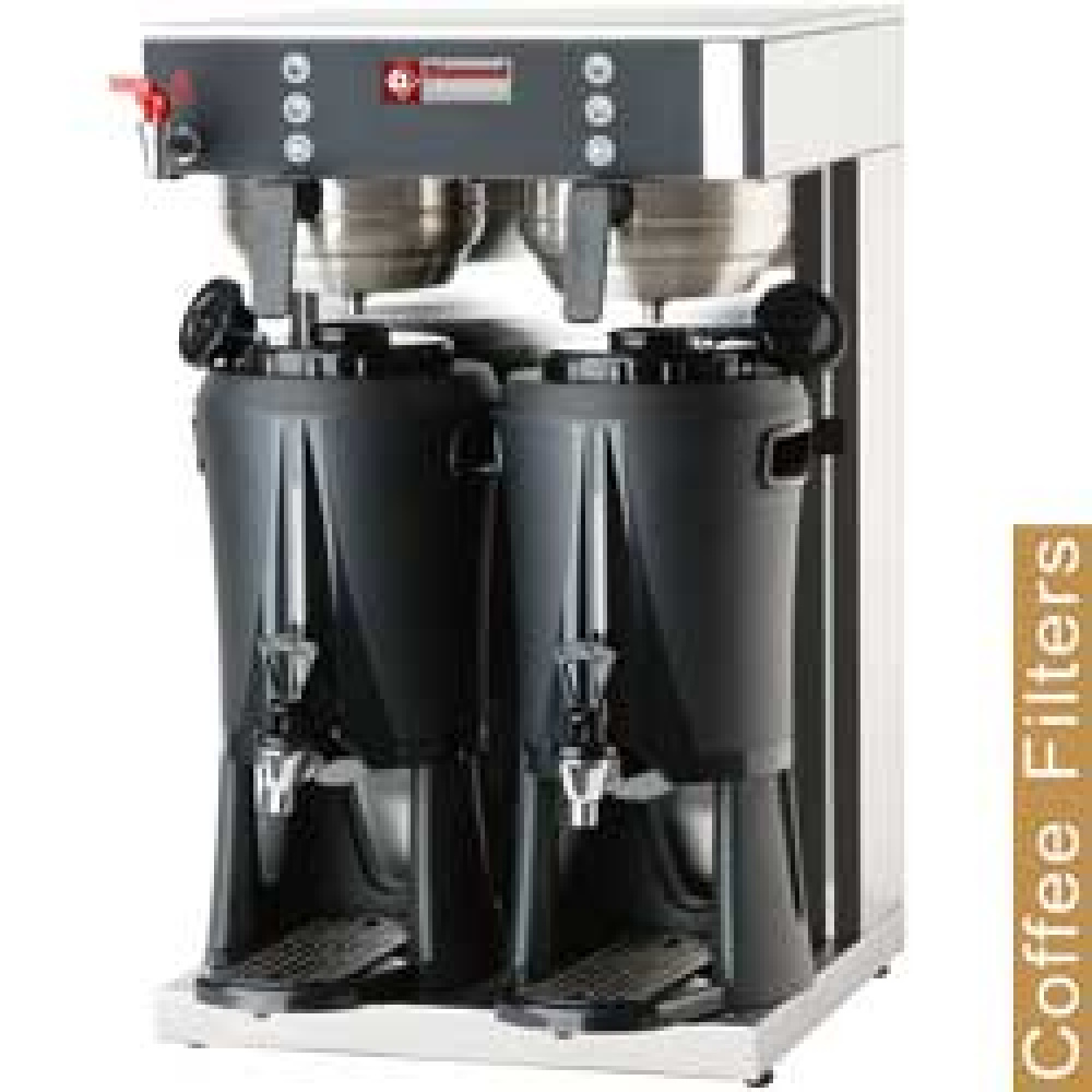 Image Filter koffiemachine - 2 container-verdelers van 2x2,5 Lit , warmwaterkraan 0