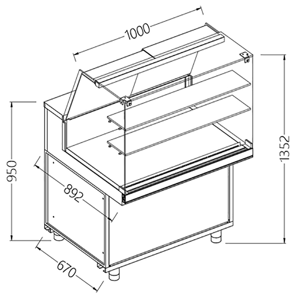 Image Neutrale vitrine voor snacks_hoge ruiten 0