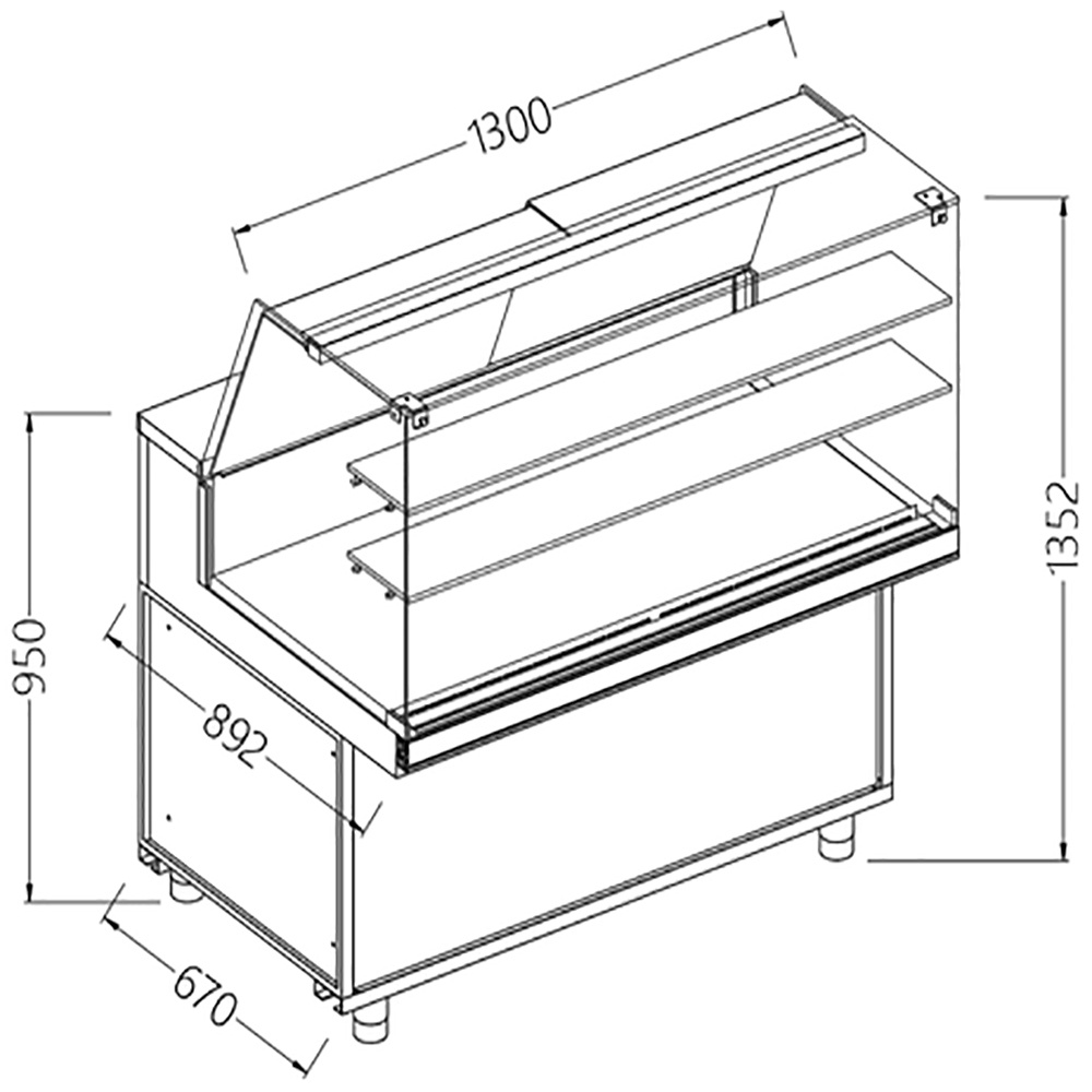 Image Neutrale vitrine voor snacks_hoge ruiten 0