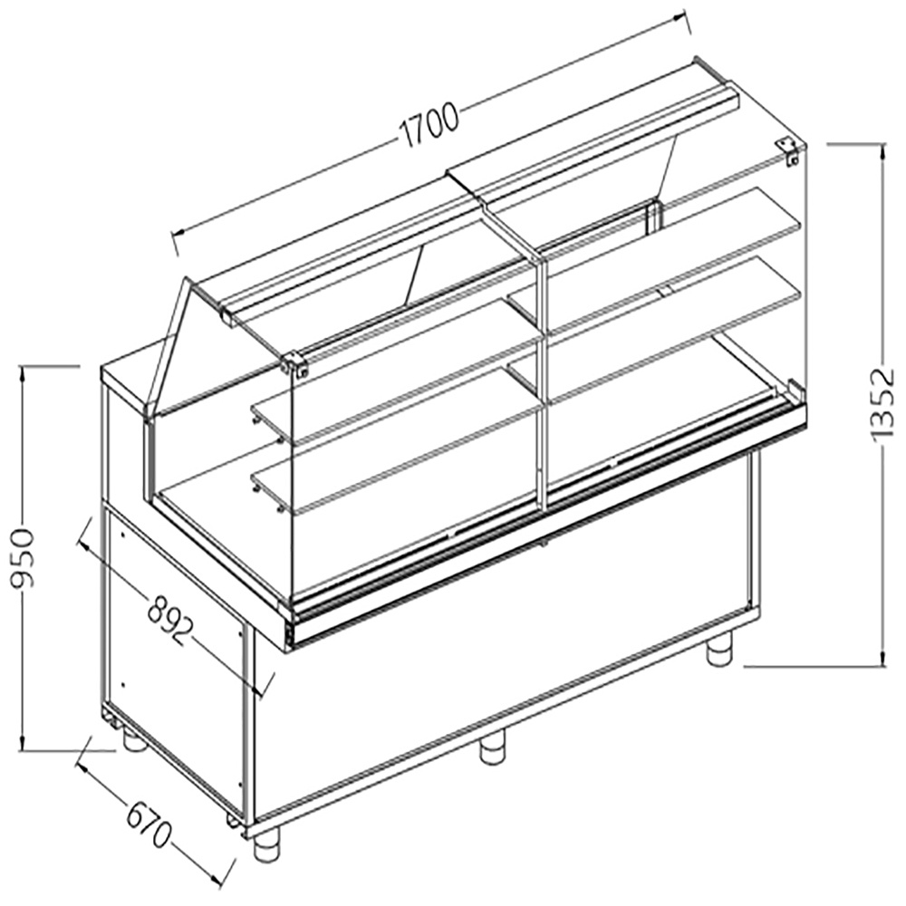 Image Neutrale vitrine voor snacks_hoge ruiten 0