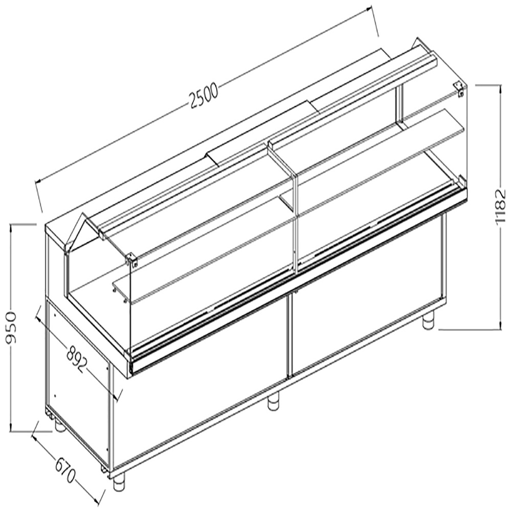 Image Neutrale vitrine voor snacks_lage ruiten 0