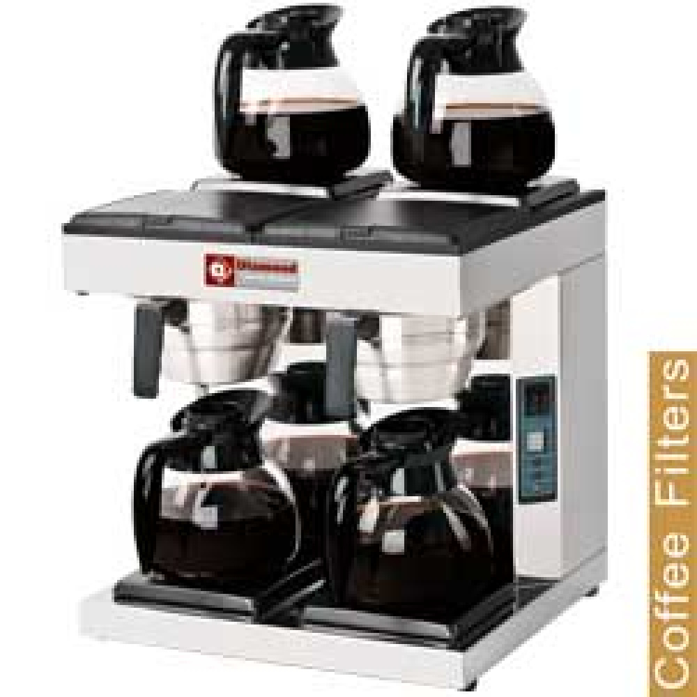 Image Koffiepercolator - 2 groepen + 4 verwarmplaten 0