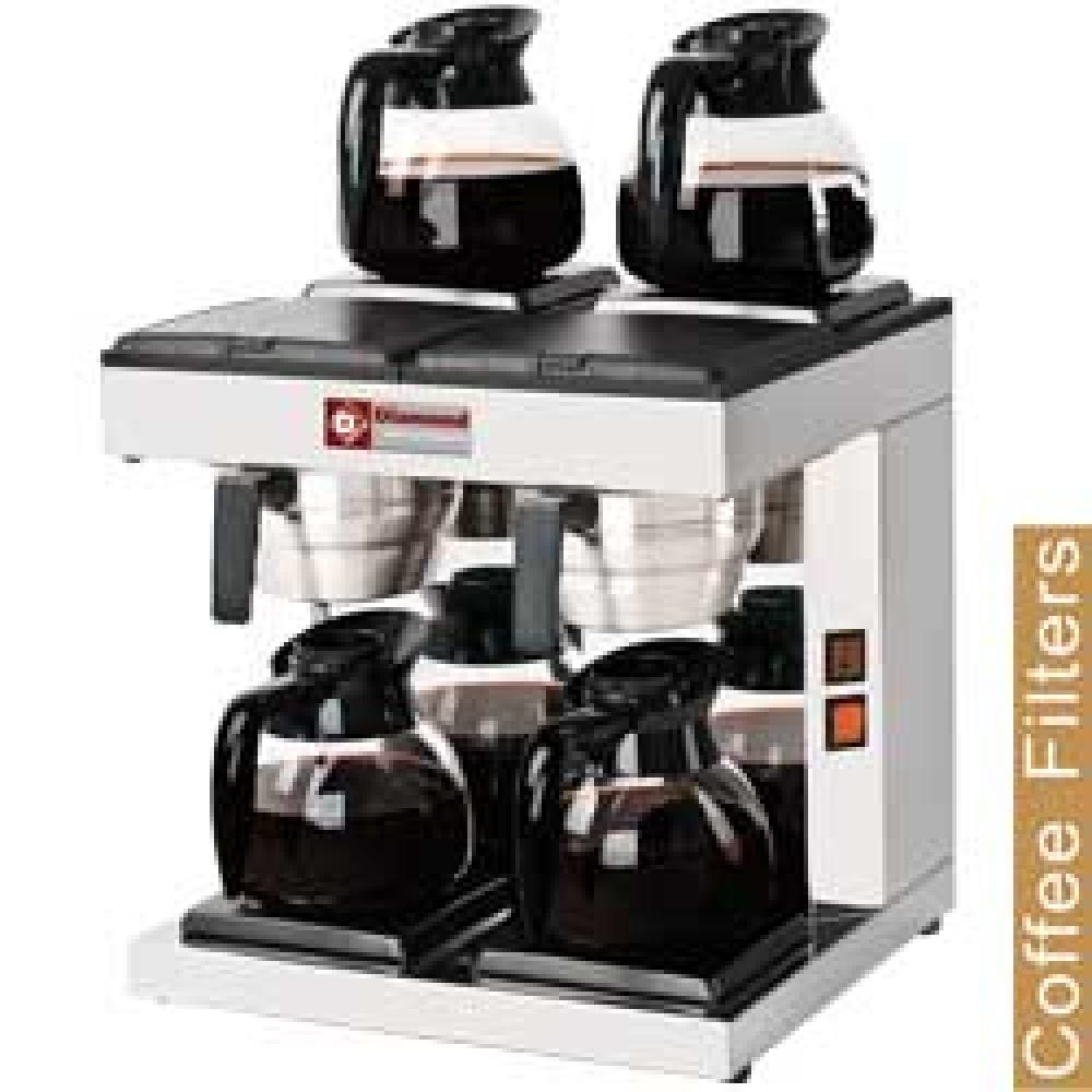 Image Koffiepercolator - 2 groepen + 4 verwarmplaten 0