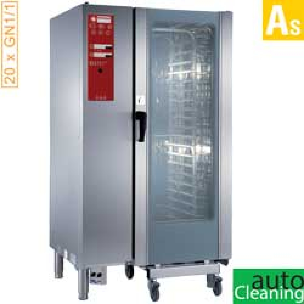 Image Electrische oven boiler stoom en convectie 20x GN1/1 + Cleaning 0