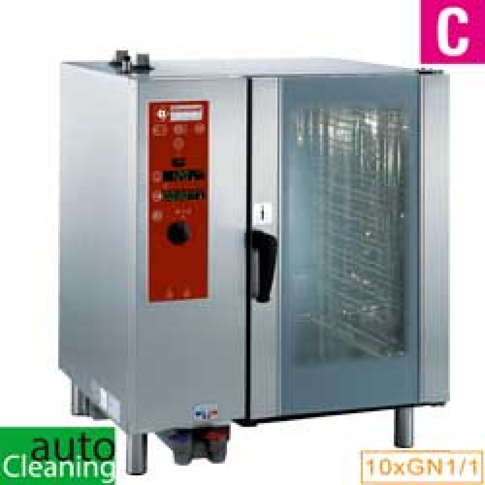 Image Electrische oven directe stoom en convectie, 10x GN 1/1+Cleaning 0