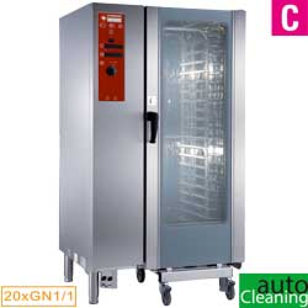 Image Electrische oven directe stoom en convectie, 20xGN1/1+Cleaning 0