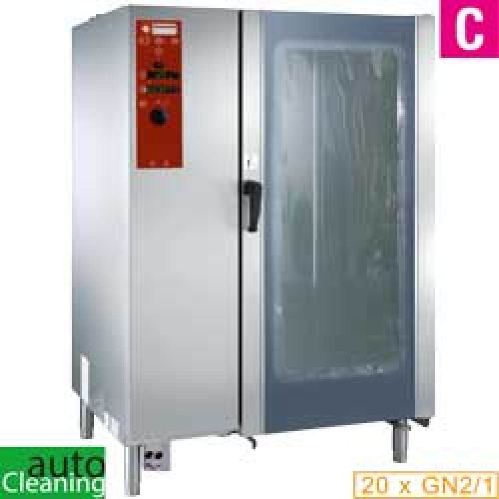 Image Electrische oven directe stoom en convectie, 20xGN2/1+Cleaning 0