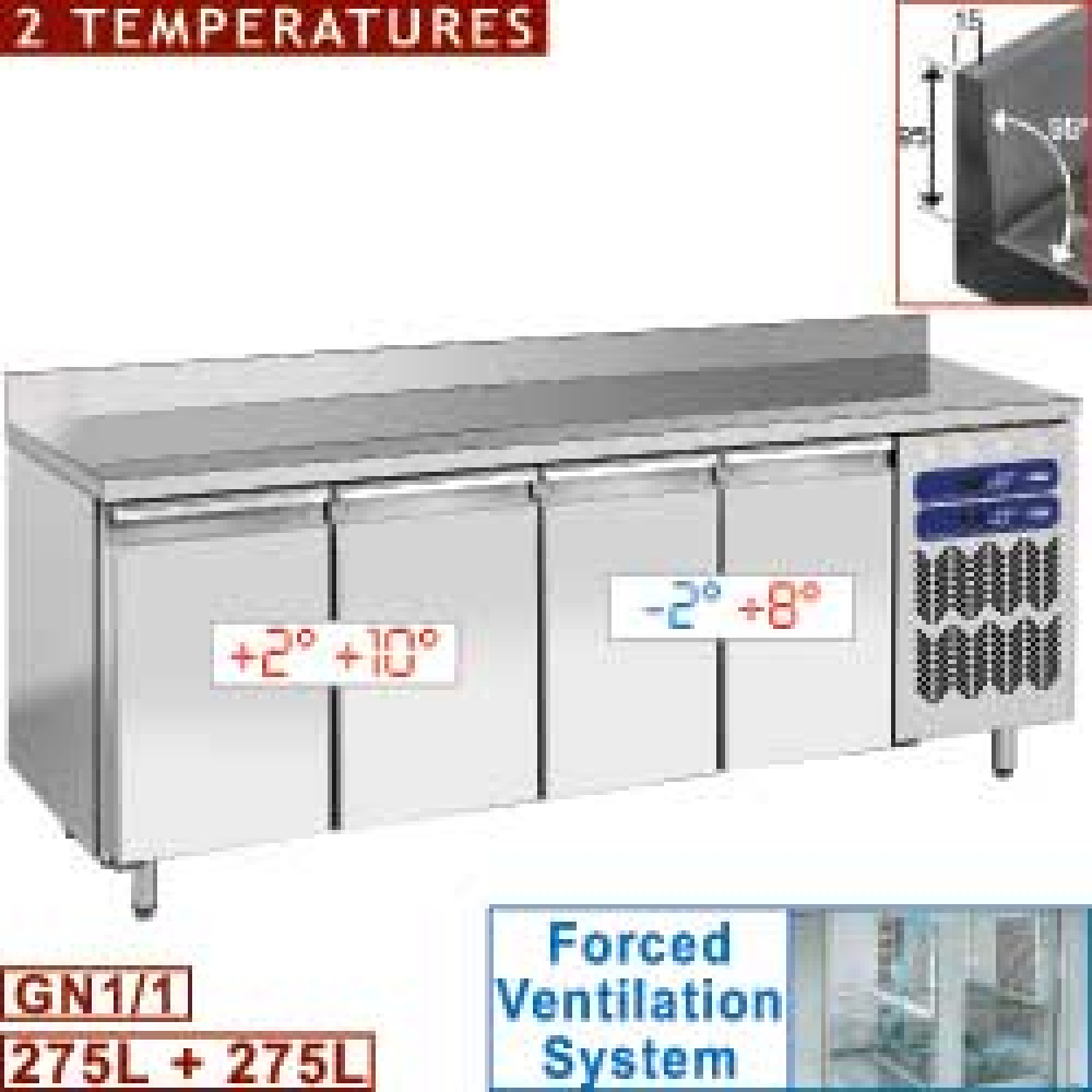 Image Koeltafel geventileerd, 2 temperaturen 