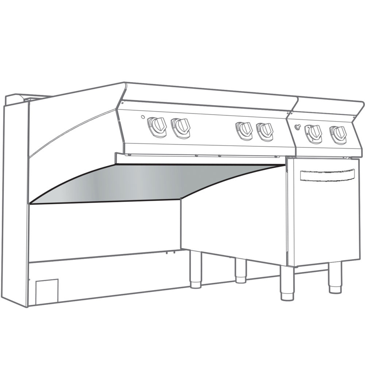 Image Rugwand voor -TOP- element van 400 mm 0