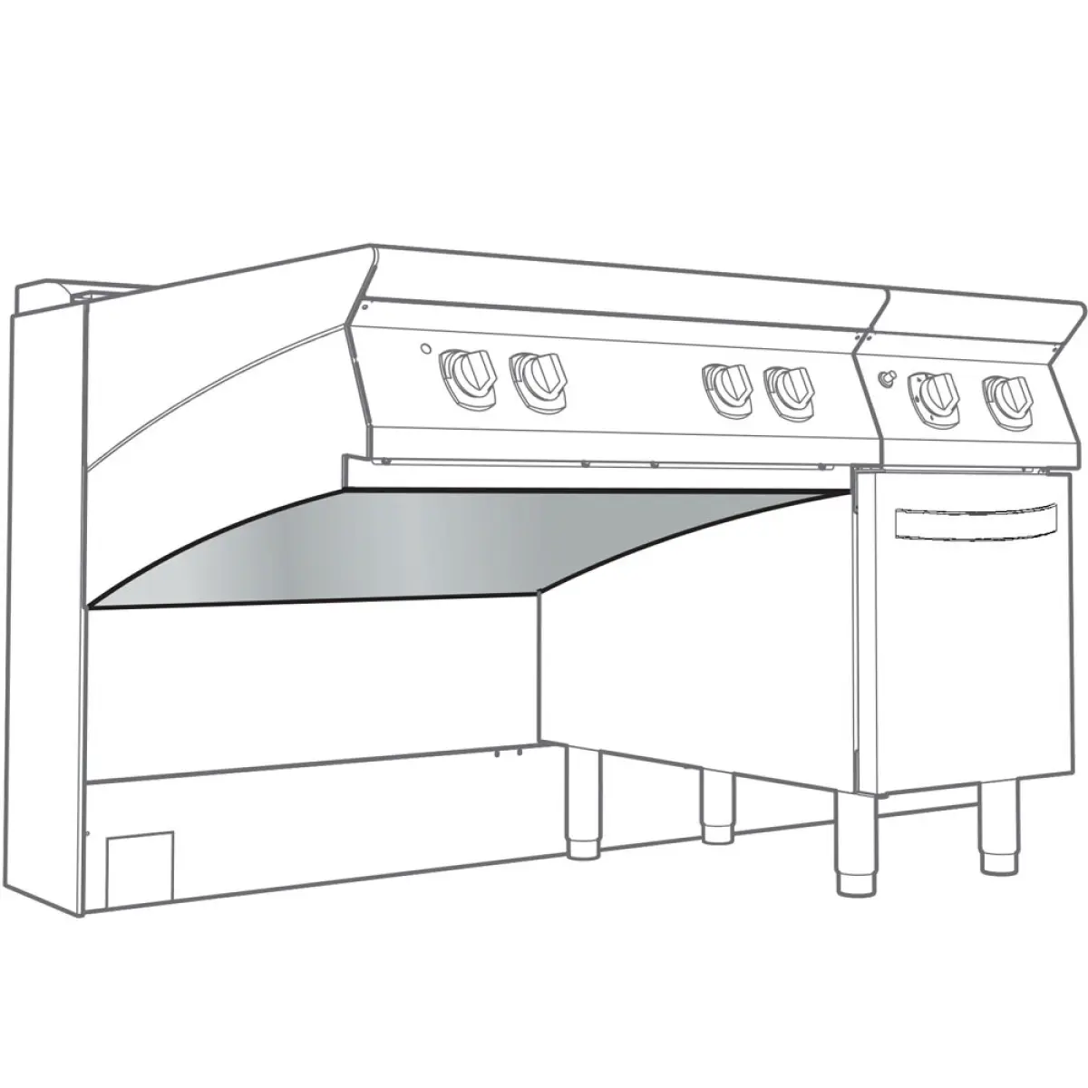 Image Rugwand voor -TOP- element van 800 mm 0