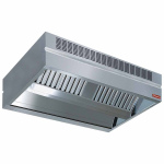 Image Central cooker hood with air compensation "AMBIANCE" (IN 1 PIECE) 0