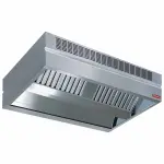 Image Central cooker hood with air compensation "AMBIANCE" (IN 1 PIECE) 0