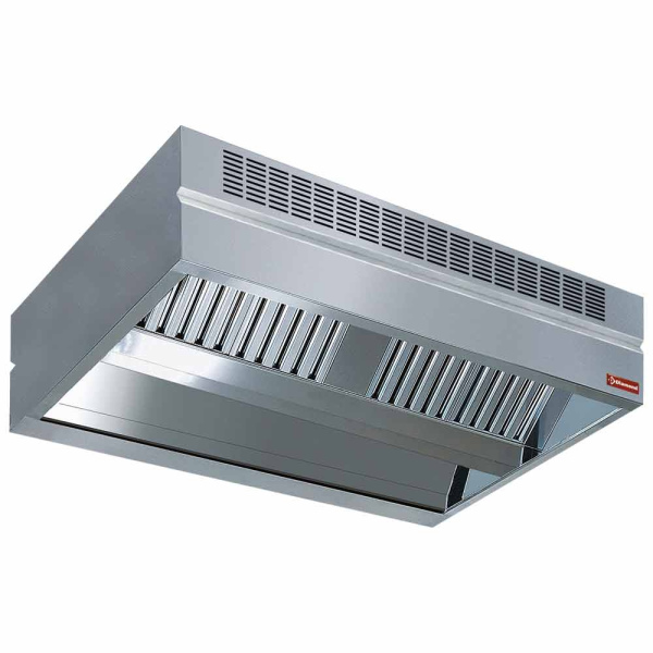 Image Central cooker hood with air compensation "AMBIANCE" (IN 1 PIECE) 0