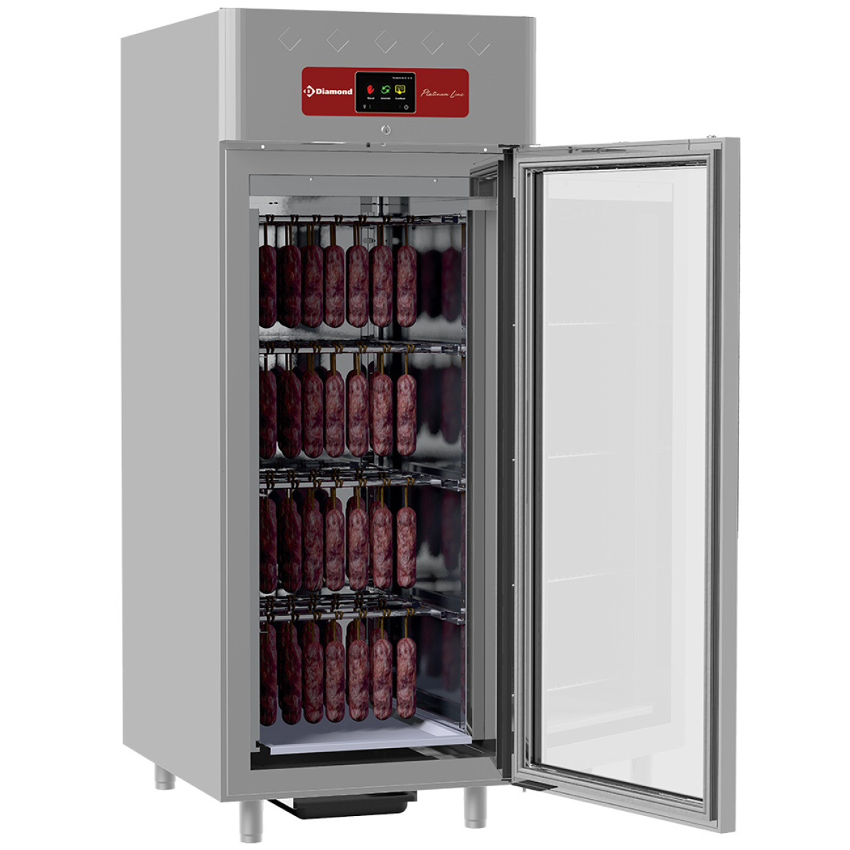 Image Rijpingskast dry aging voor fijnkost 850 liter geventileerd, 1 glazen deur 20x GN 2/1 0