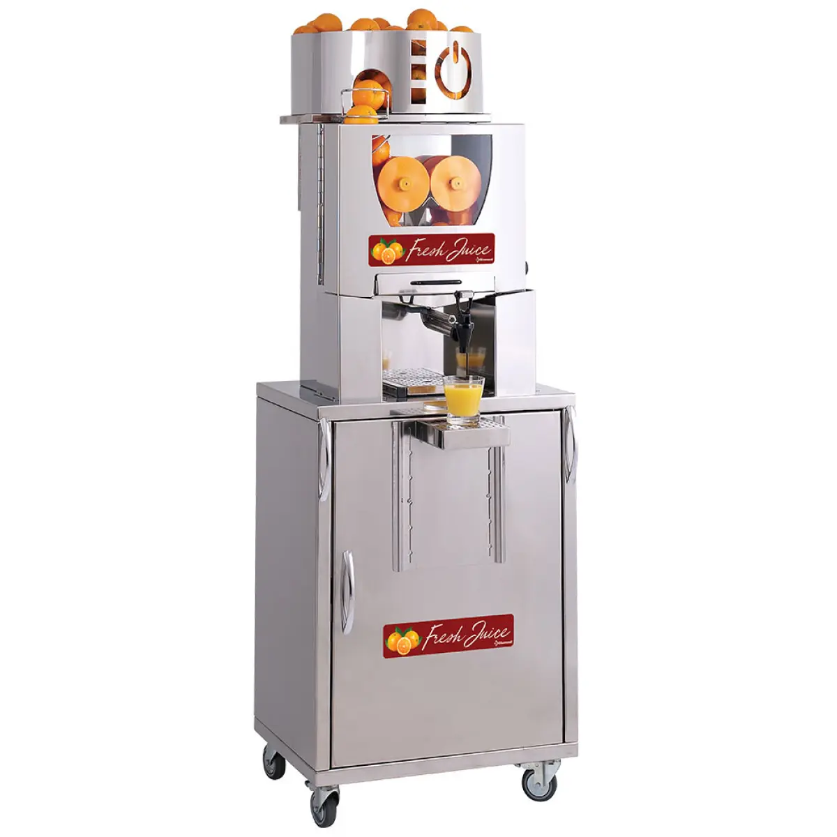 Image Automatische citrus pers - self bediening - op meubel 0