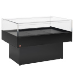 Image Panoramische gekoelde self-service toonbank - ZWART 0