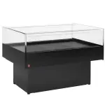 Image Panoramische gekoelde self-service toonbank - ZWART 0