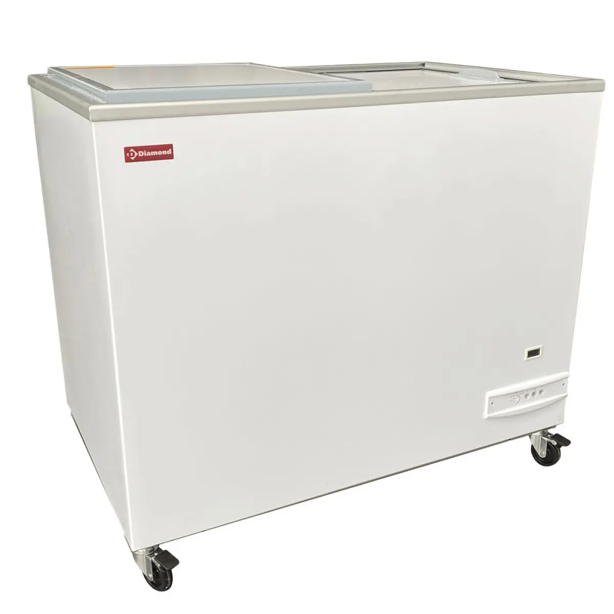 Image Kofferflessenkoeler combi, 300 liter, vol deksel, glijdend 0
