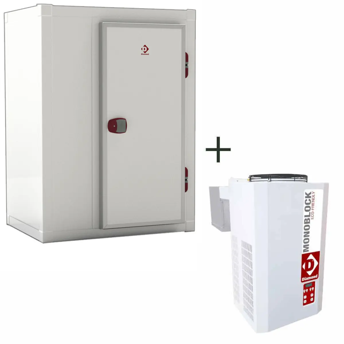 Image Geheel vrieskamer T° -15° -25° samengesteld uit: 0