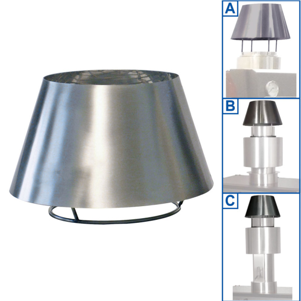 Image RVS schoorsteenkap (CBQ-060 & CBQ-075) 0
