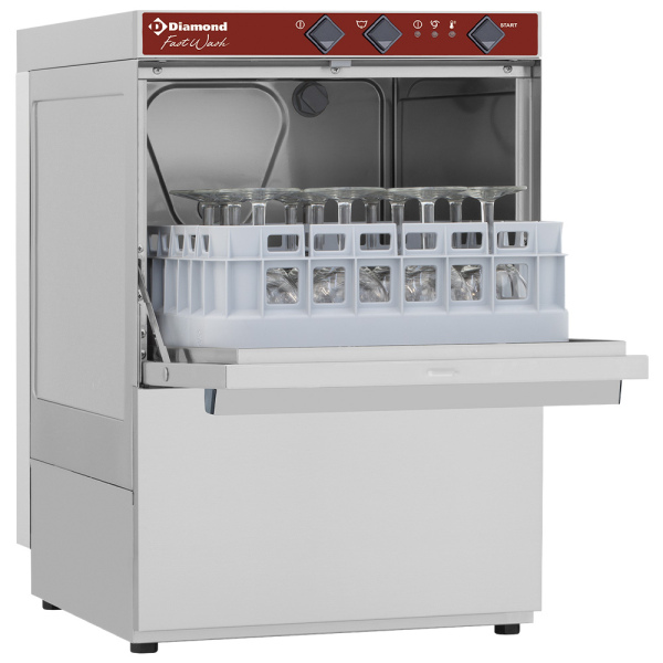 Image Glazenwasser, vierkante mand 350x350 mm 0