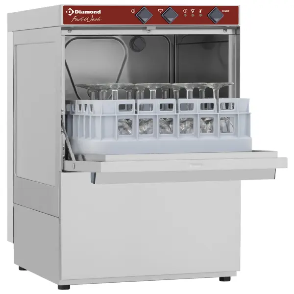 Image Glazenwasser, vierkante mand 350x350 mm 0