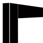 Image Deco vitrine 216Lt. zwart mat 0