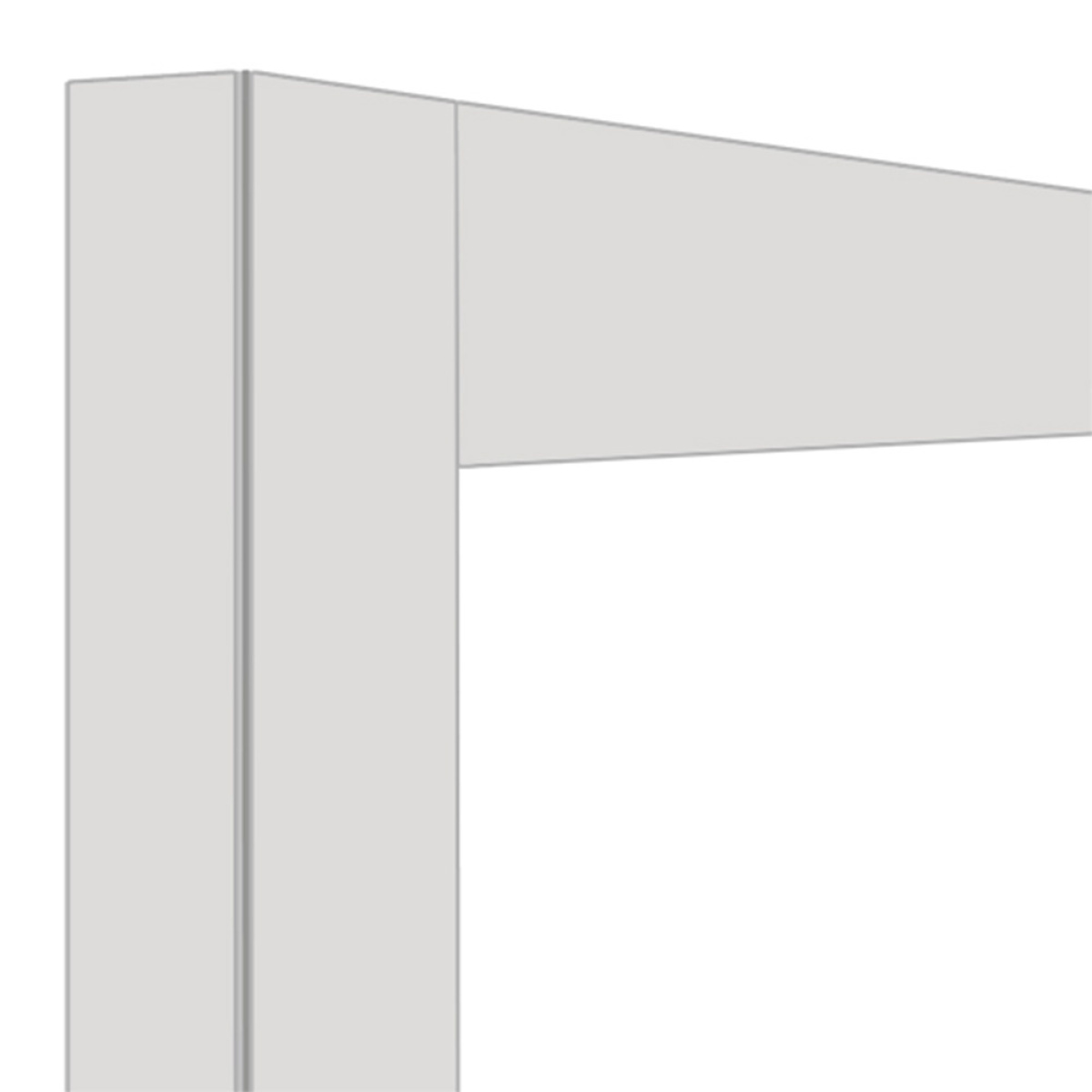 Image Deco vitrine 530Lt. wit mat 0