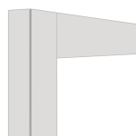 Image Deco vitrine 530Lt. wit mat 0