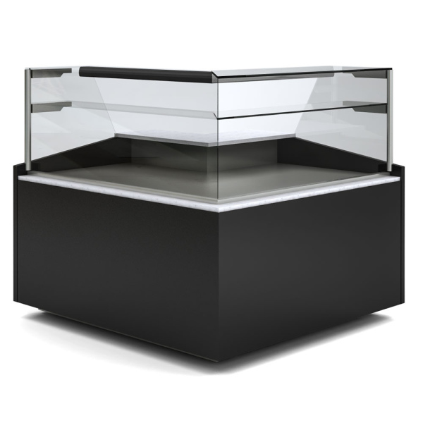 Image Open hoek 90°, neutral, high glass - BLACK 0