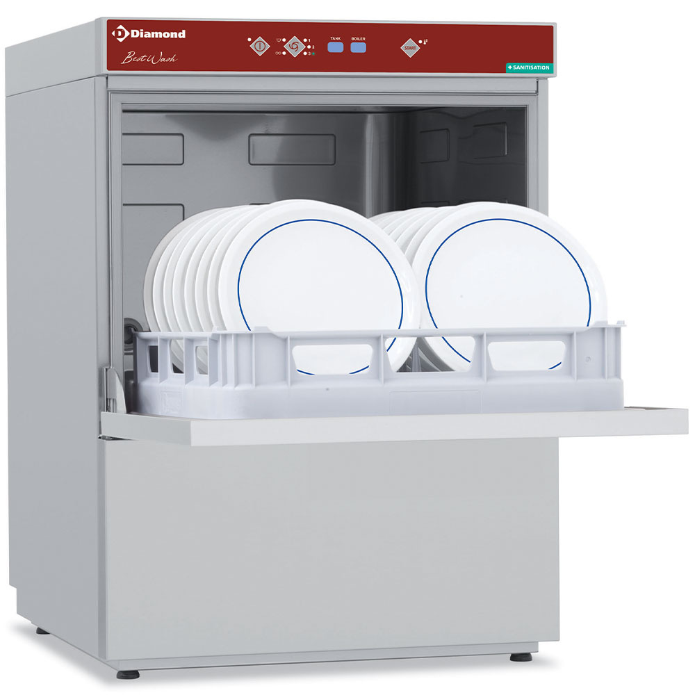 Image Vaatwasser, mand 500x500 mm "Full-Hygiene" 0