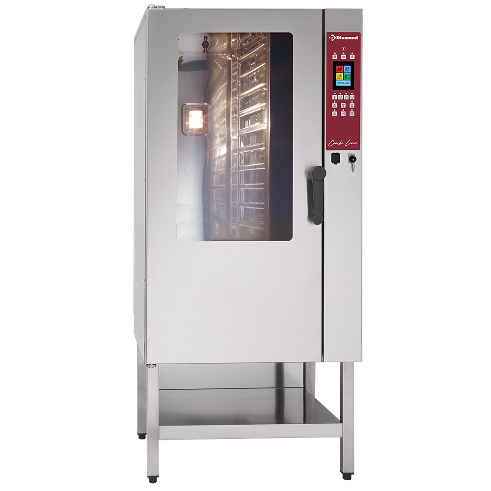 Image TOUCH SCREEN elektrische stoom/convectieoven, 15x GN 1/1 - AUTO-CLEANING 0
