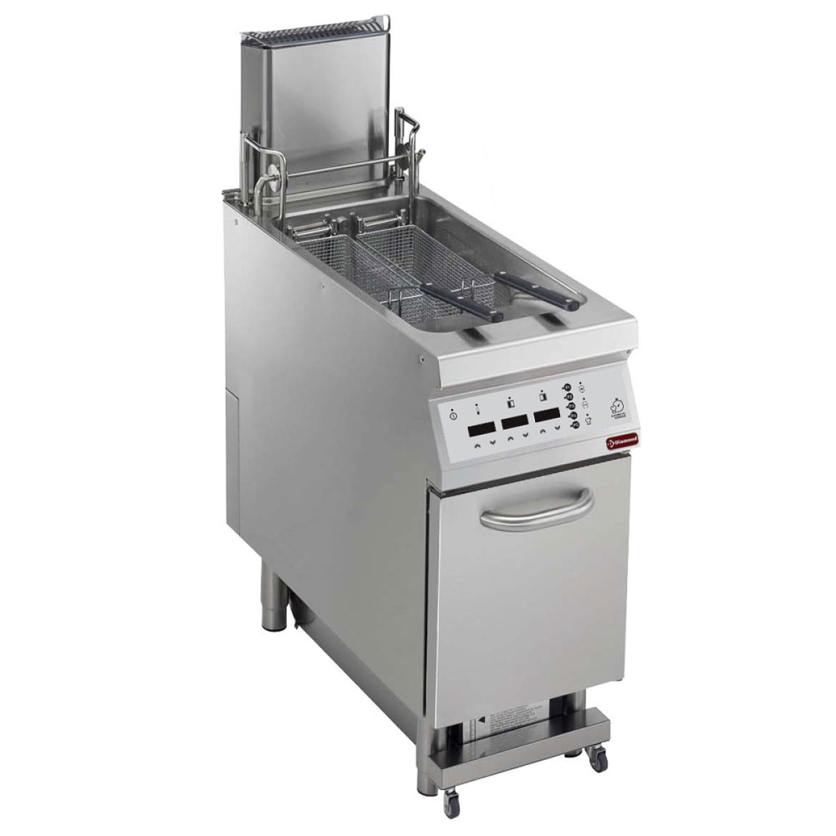Image Friteuse 23 liter tank S/ARM "Oliefiltering" + lift+auto cook, "DIGIT" 0