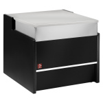 Image Kassa-sectie 1000 mm - ZWART 0