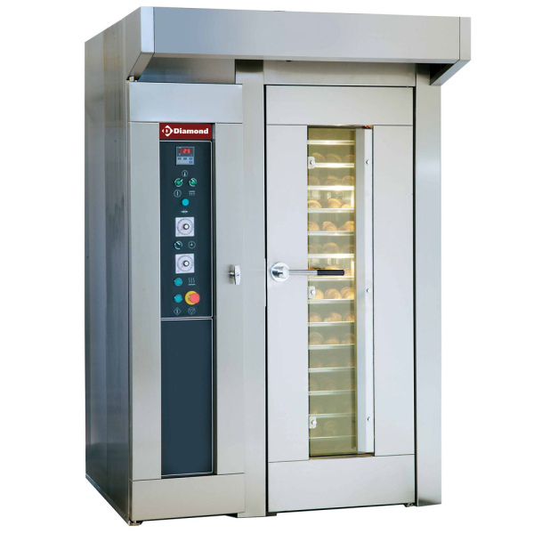 Image Oven voor bakkerij en banketbakkerij, ronddraaiend, 15 of 18 Niv.(450x650 mm of 500x700 mm) 0