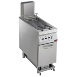 Image Gasfriteuse 1 kuip in "Y"vorm 23 liter, op meubel, "DIGIT" 0