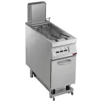 Image Gasfriteuse 1 kuip in "Y"vorm 23 liter, op meubel, "DIGIT" 0