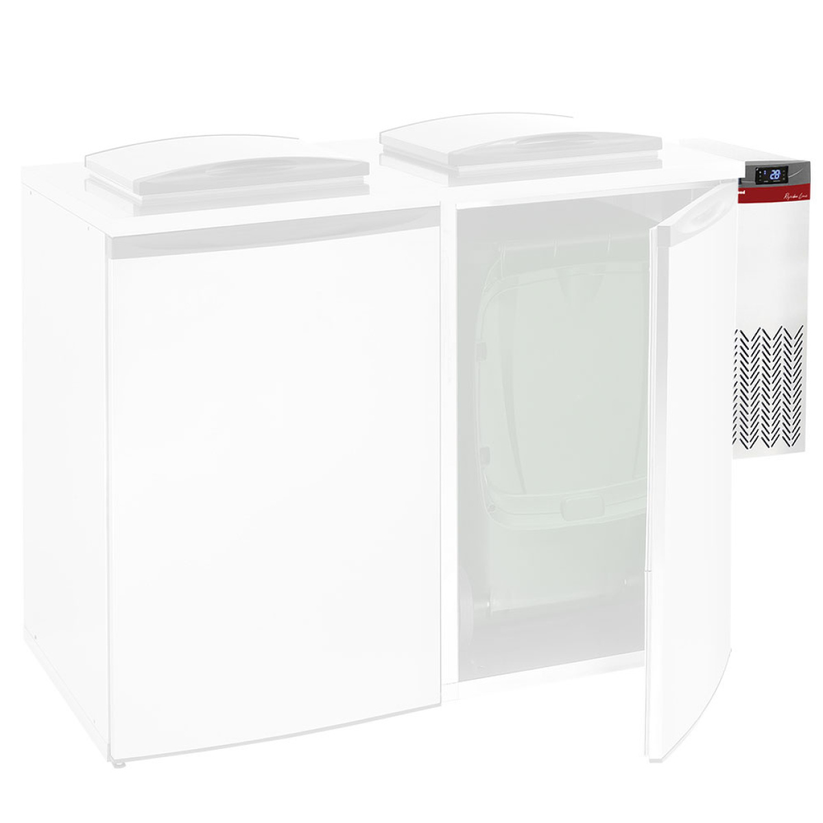 Image Gekoelde unit voor afval koeler 0