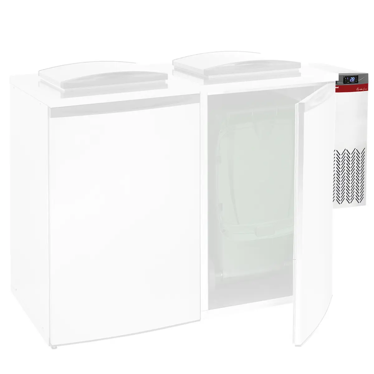 Image Gekoelde unit voor afval koeler 0